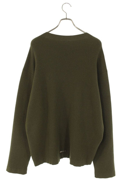 Vintage Chrome hearts Tops - Chrome Hearts Knit Sweater Green Size XL - Authentic Archive