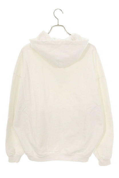 Balenciaga BB Logo Pullover Hoodie White x Pink Size XS