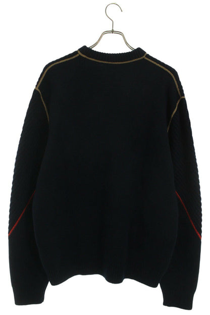 Bottega Veneta Cashmere Knit Sweater Blue Size S