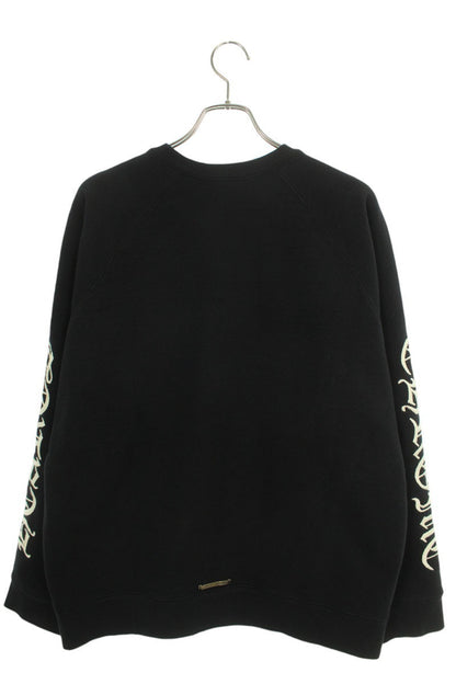 Chrome Hearts SLO RIDE CH Logo Embroidered Crewneck Sweatshirt Size XL
