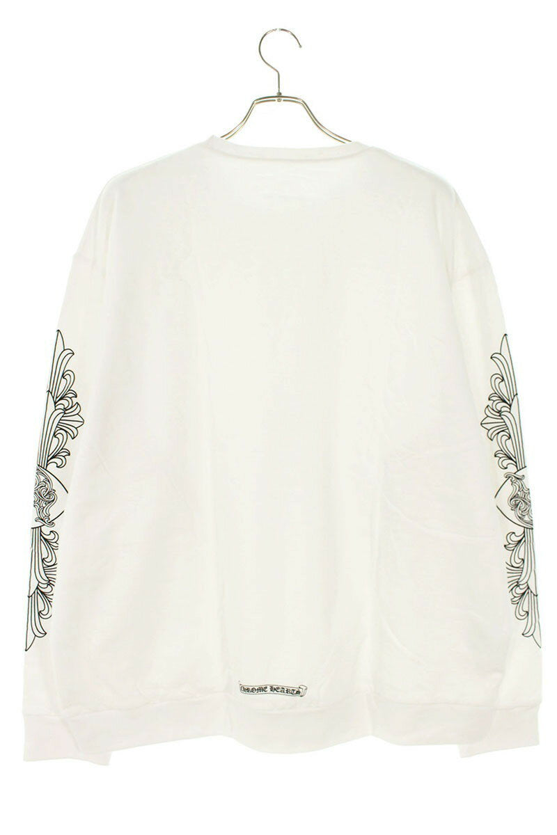 Chrome Hearts SWTSHRT PLVR Sweatshirt White Size XL