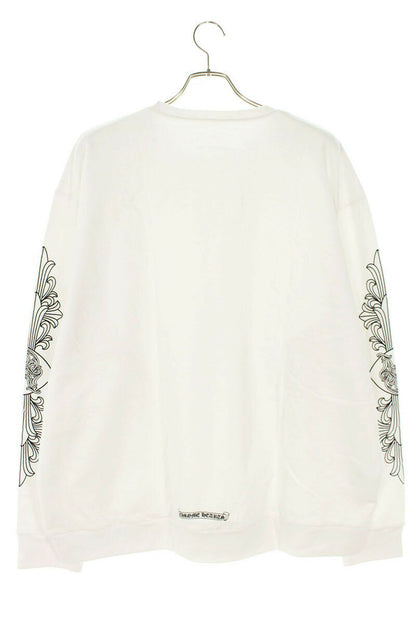 Chrome Hearts SWTSHRT PLVR Sweatshirt White Size XL