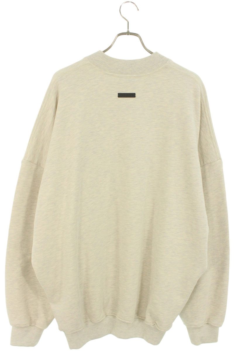 Vintage Fear of God Tops - FEAR OF GOD felt patch Sweatshirt White Size L - Authentic Archive