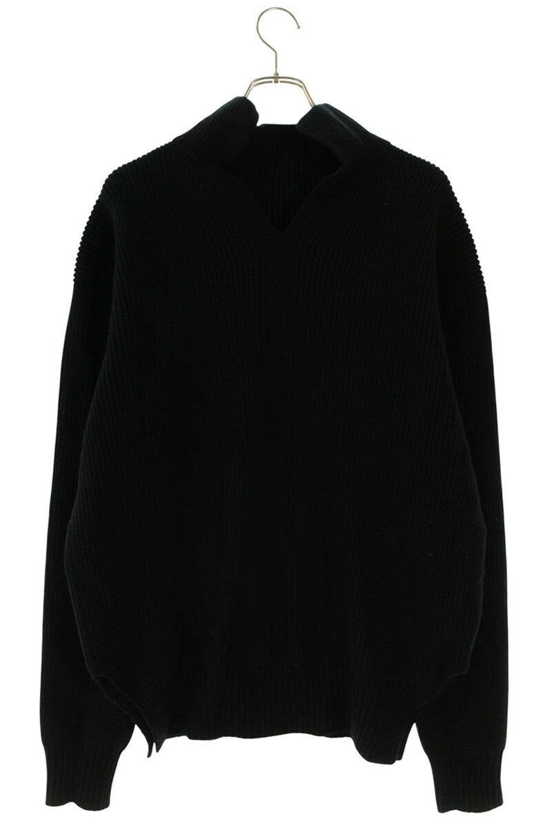 Rick Owens 24AW KWV Wool Knit Sweater Black Size L