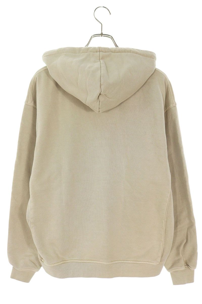 Kith Logo Pullover Hoodie Beige Size M
