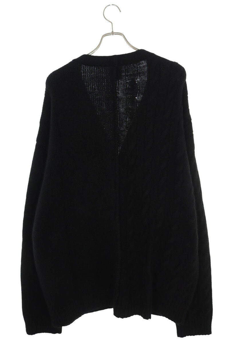 Vetements 24AW Cardigan Black Size XL