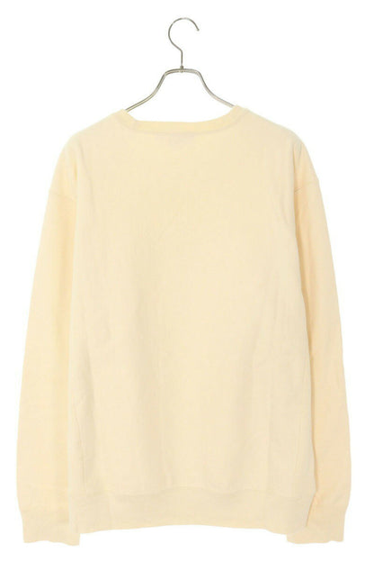 Supreme 18AW Box Logo Crewneck Logo Crewneck Sweatshirt Beige Size XL