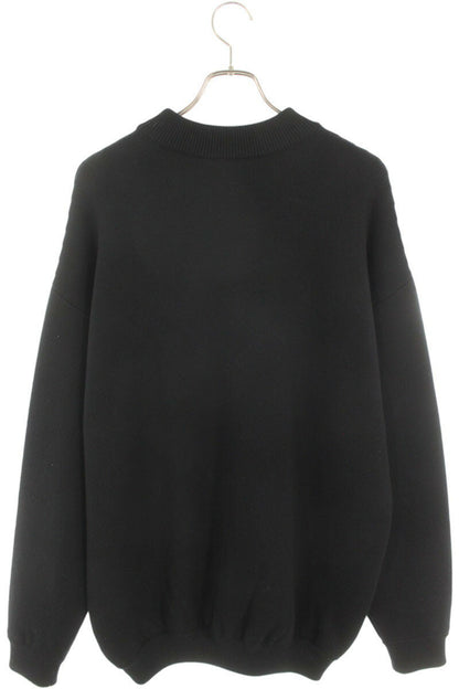 Vetements logo embroidery Knit Sweater Black Size S