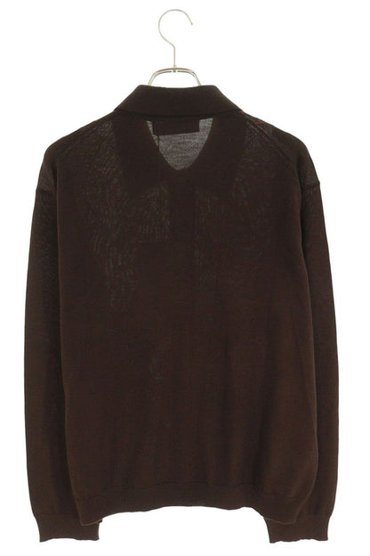 Our Legacy 25AW Wool Polo Cardigan Brown Size 50