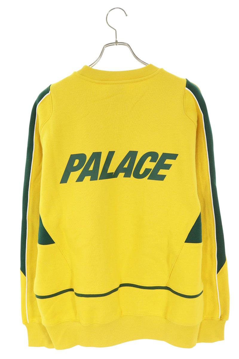 Palace 24AW Crewneck Sweatshirt Yellow Size L