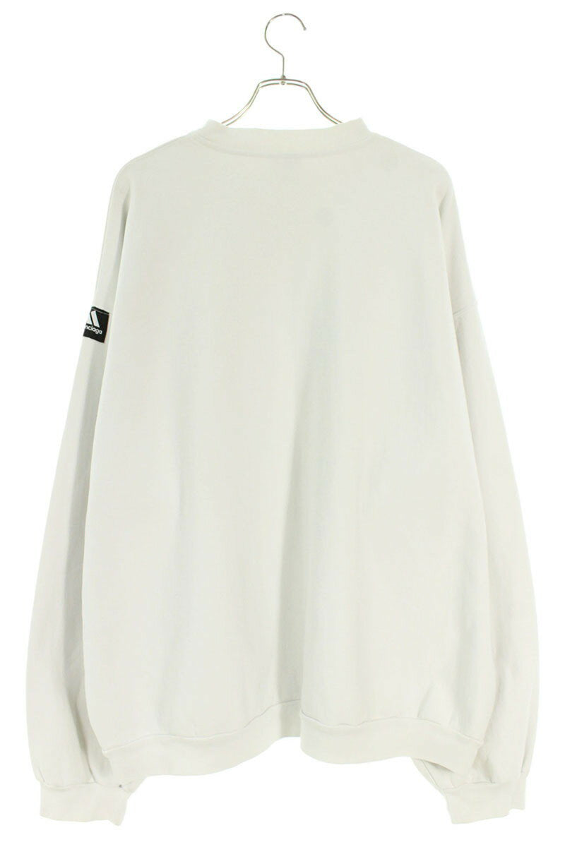 Balenciaga x Adidas 22AW Logo Sweatshirt White Size L