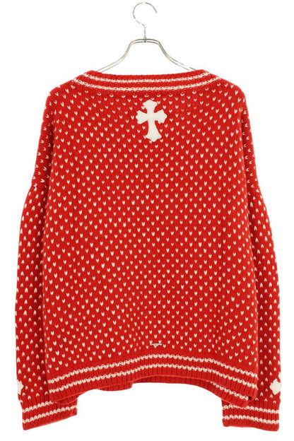 Vintage Chrome hearts Tops - Chrome Hearts Knit Sweater Cashmere Size ONE - Authentic Archive