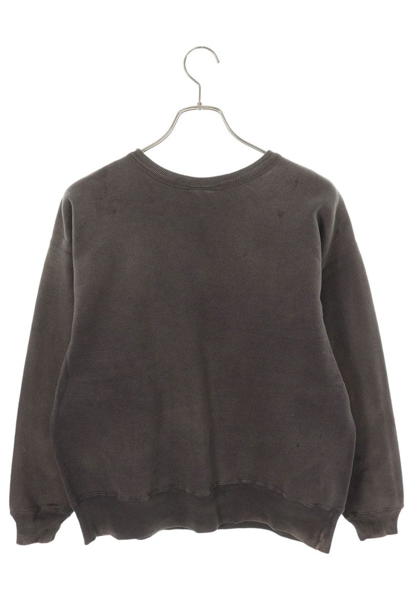 Saint Michael Vintage Print Crewneck Sweatshirt Black Size M