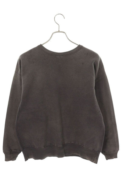Saint Michael Vintage Print Crewneck Sweatshirt Black Size M