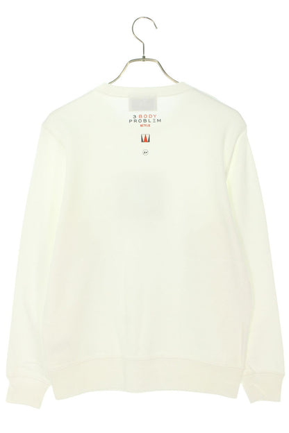 Fragment Design x SEQUEL 24SS Logo Print Sweatshirt White Size S
