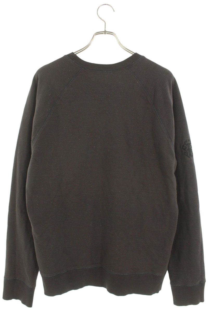 Chrome Hearts Y NOT Dagger Embroidered Crewneck Sweatshirt Black Size M