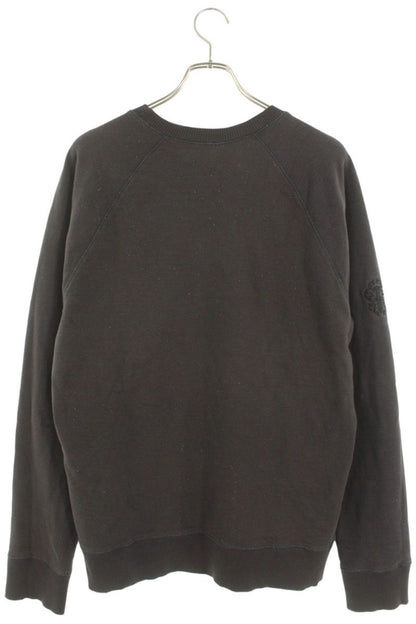 Chrome Hearts Y NOT Dagger Embroidered Crewneck Sweatshirt Black Size M