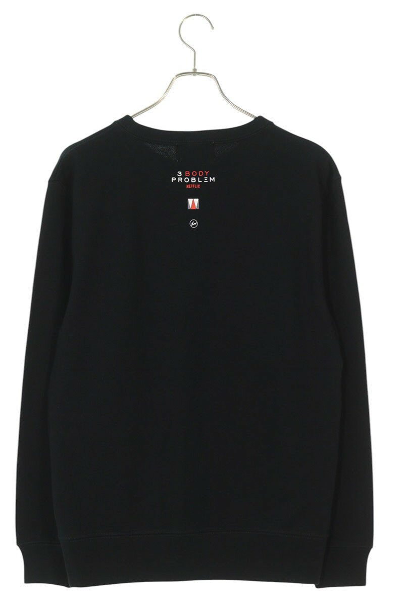 SEQUEL 24SS Logo Print Sweatshirt Black Size M