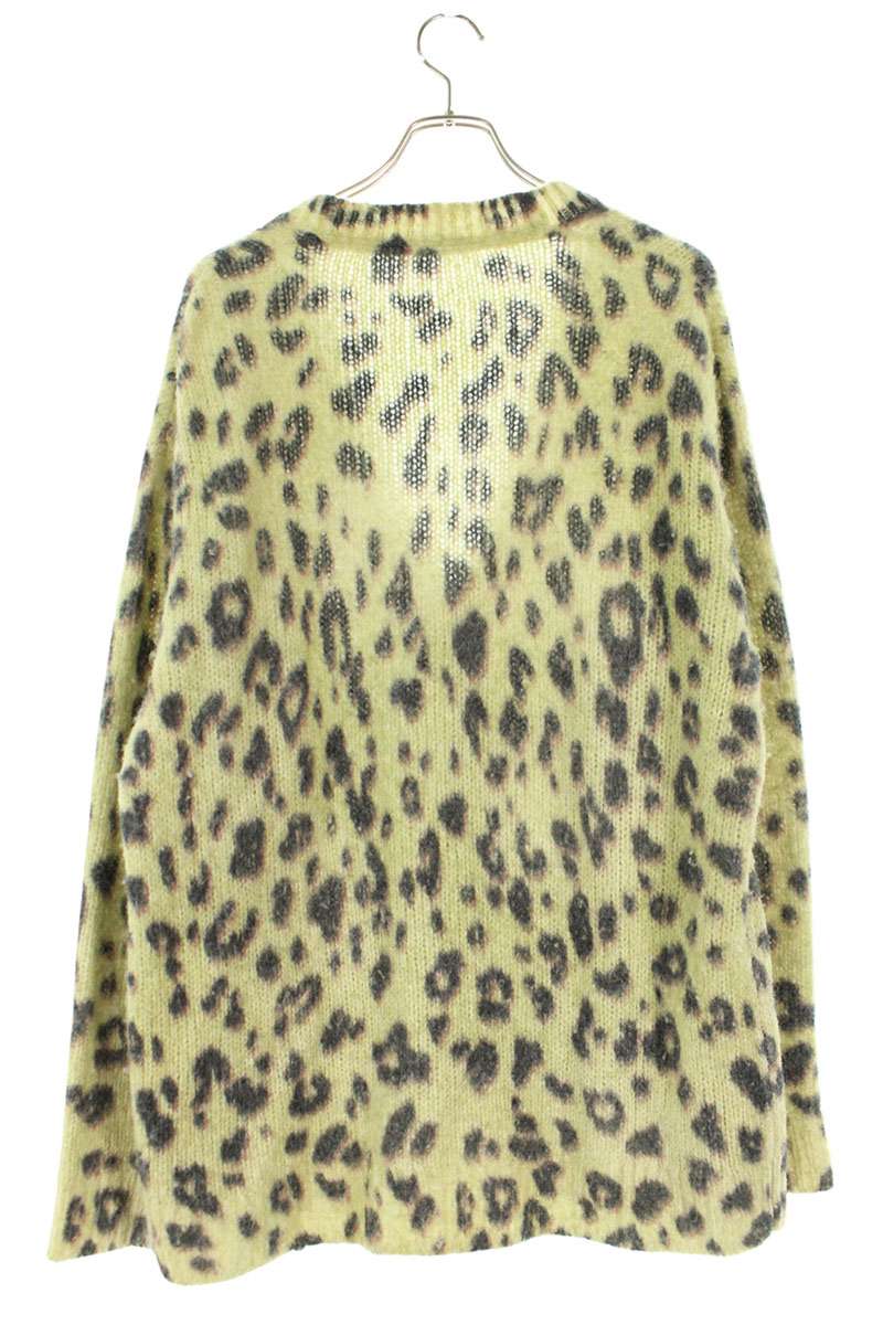 Dries Van Noten leopard Cardigan Green Size L