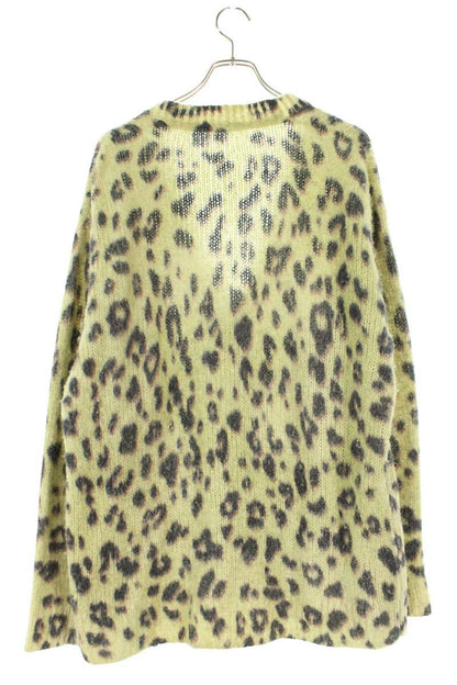 Dries Van Noten leopard Cardigan Green Size L