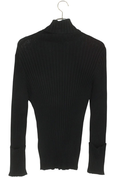 Valentino High Neck Knit Sweater Black Size M