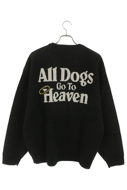 Supreme 25AW All Dogs Go To Heaven Sweater Black Size L