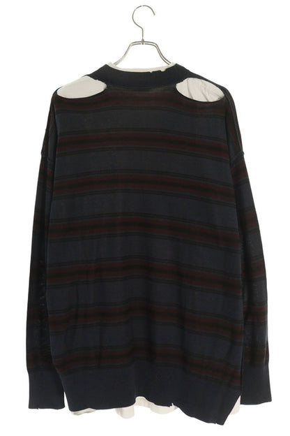 Balenciaga 25AW Boarder Sweatshirt Gray Size M