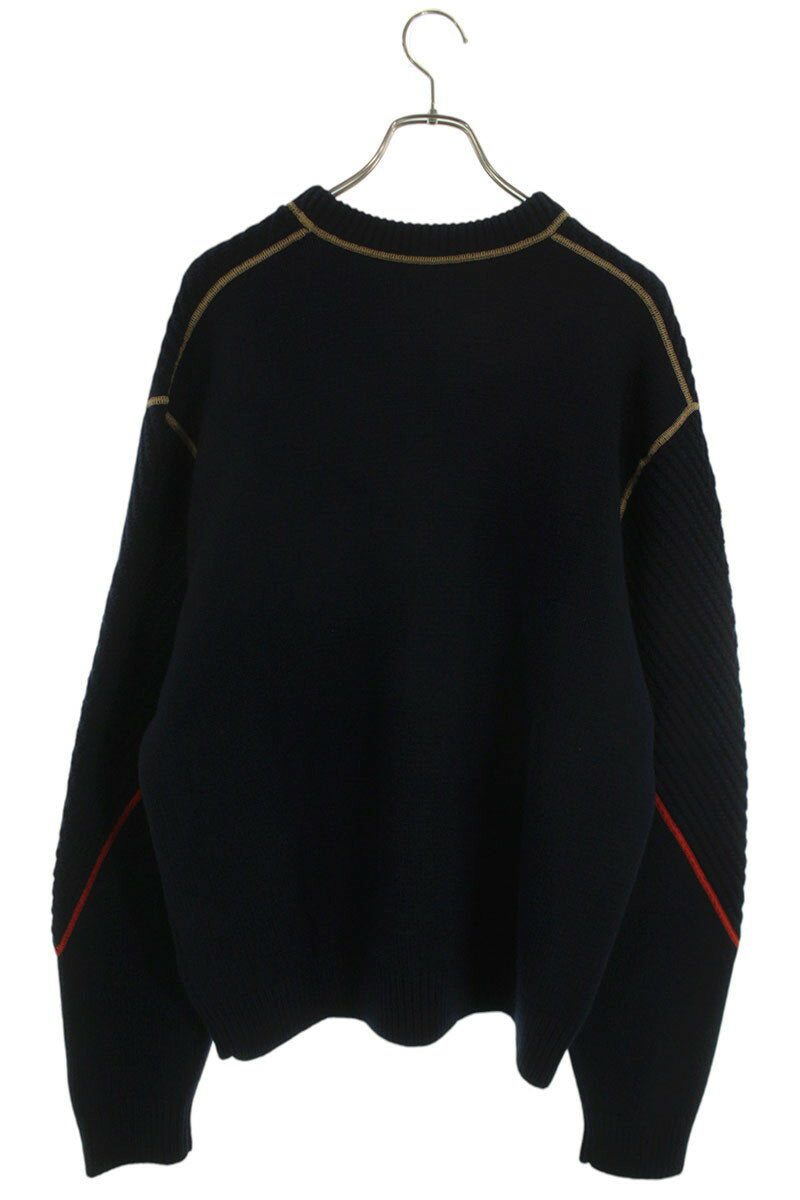 Bottega Veneta Cashmere Knit Sweater Blue Size M