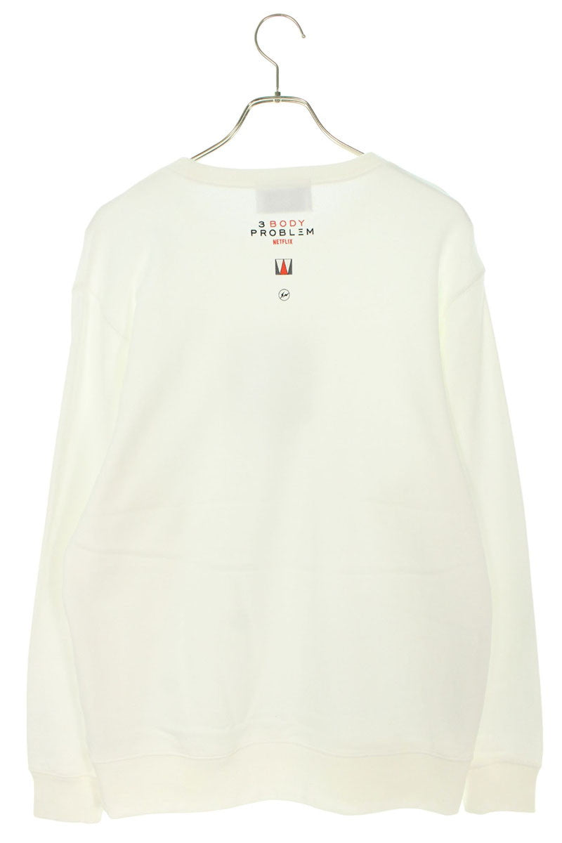 SEQUEL 24SS Logo Print Sweatshirt White Size L