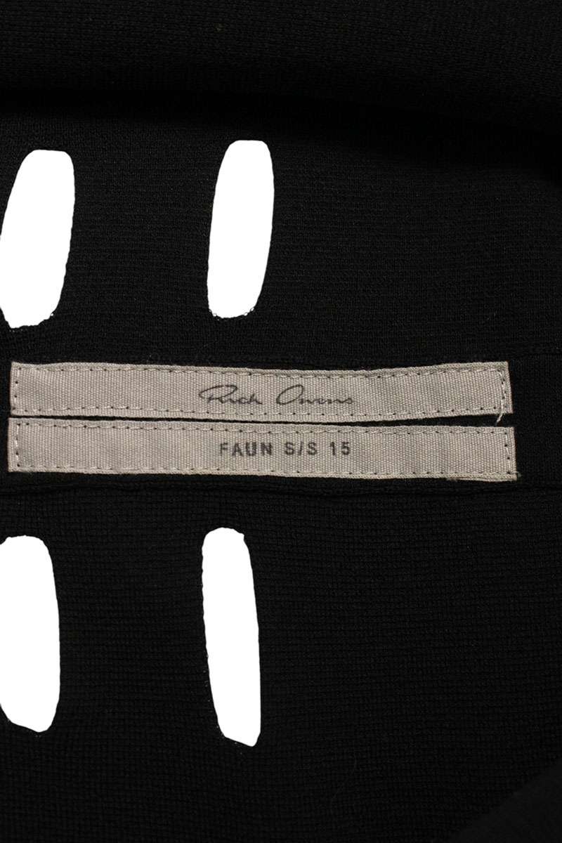 Vintage Rick Owens Tops - Rick Owens 15SS Long Cardigan Black Size XS - Authentic Archive