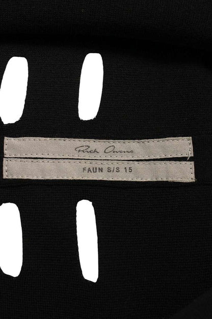 Vintage Rick Owens Tops - Rick Owens 15SS Long Cardigan Black Size XS - Authentic Archive