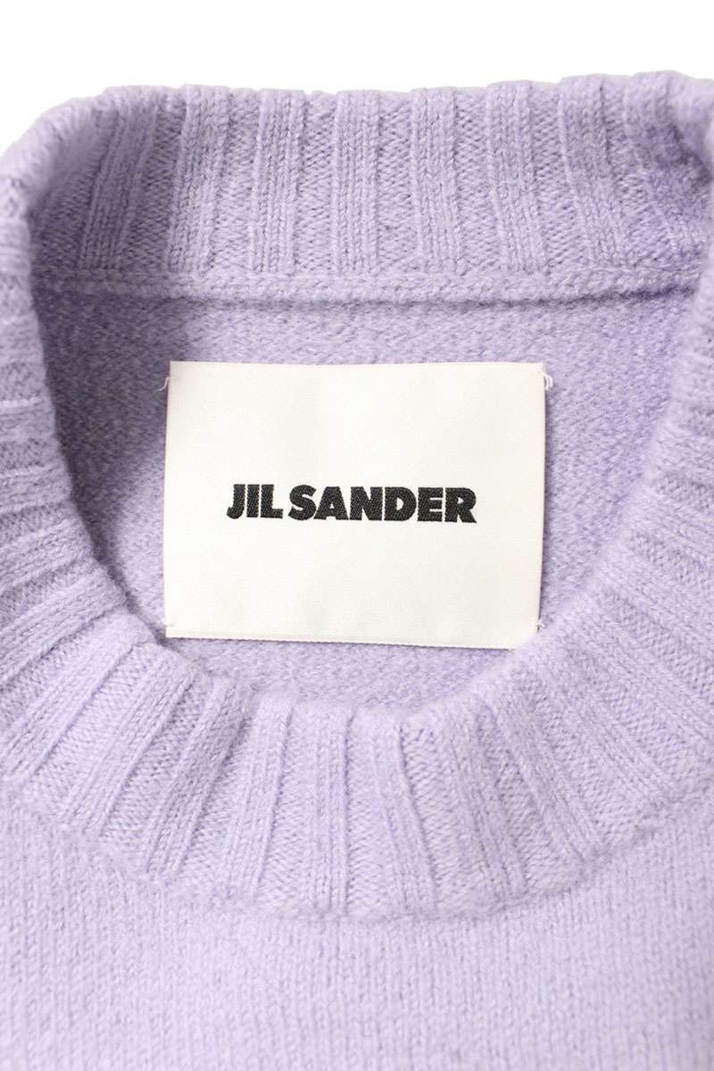 Jil Sander Crewneck Knit Sweater Purple Size XXL