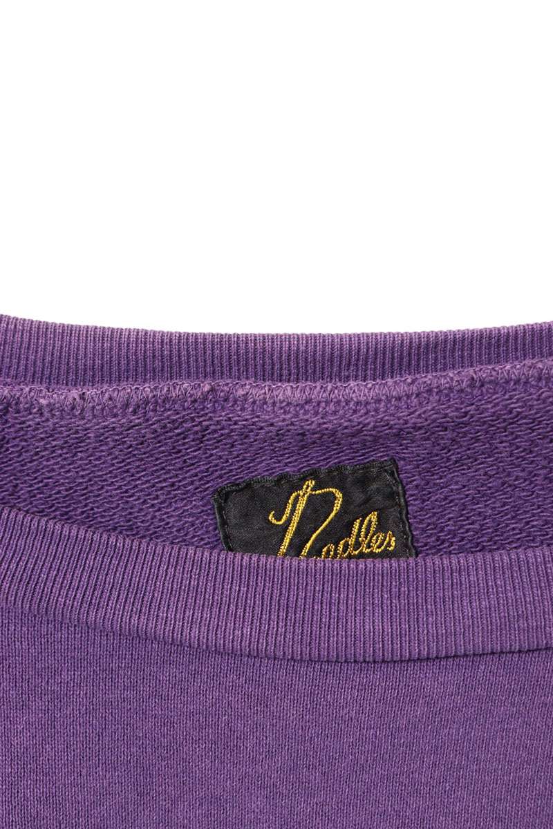 Needles Sweatshirt Purple Size M