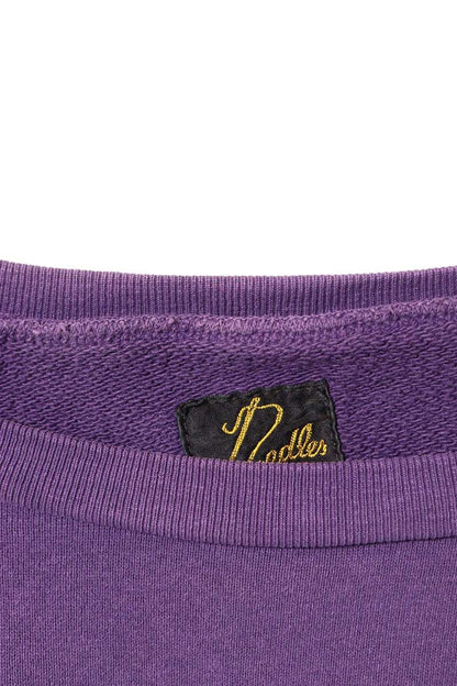 Needles Sweatshirt Purple Size M