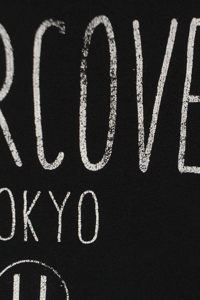 Vintage Undercover Tops - UNDERCOVER 24AW Logo Print Crew Neck Sweatshirt Cotton Black Size 2 - Authentic Archive