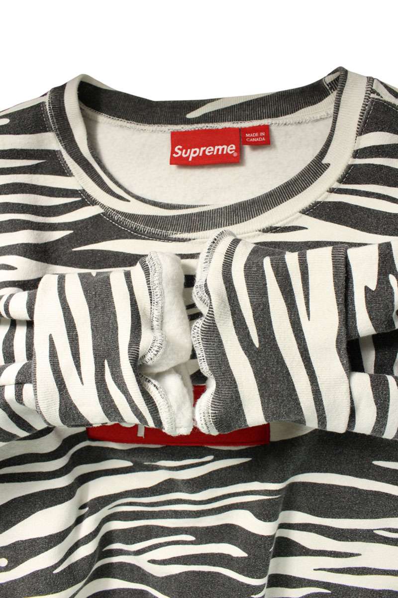 Supreme 22AW Box Logo Crewneck Sweatshirt Black x White Size XL