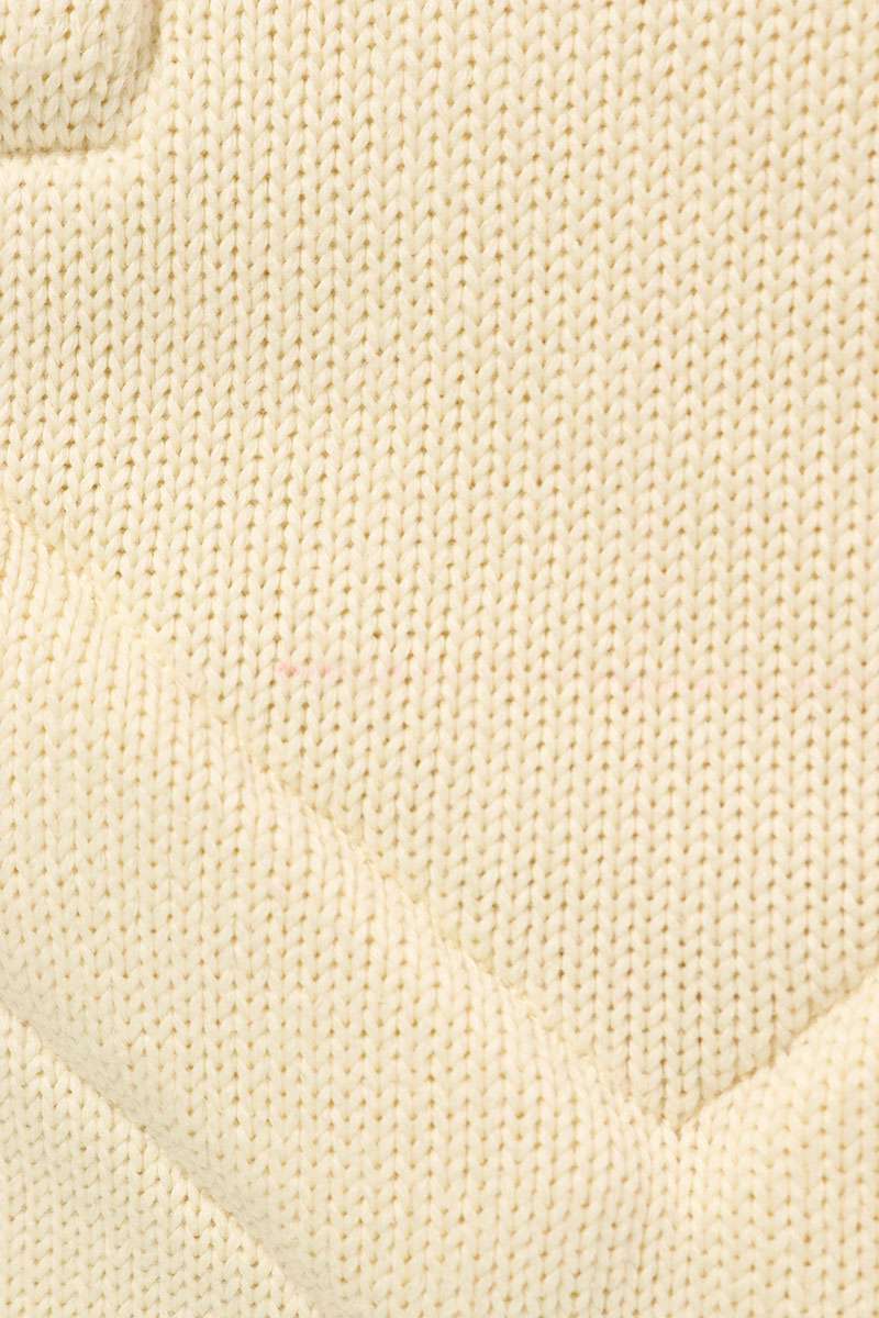 Off-White Logo Knit Sweater White Size S