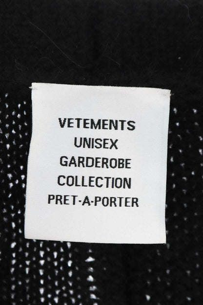 Vetements 24AW Cardigan Black Size XL