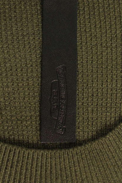 Vintage Chrome hearts Tops - Chrome Hearts Knit Sweater Green Size XL - Authentic Archive