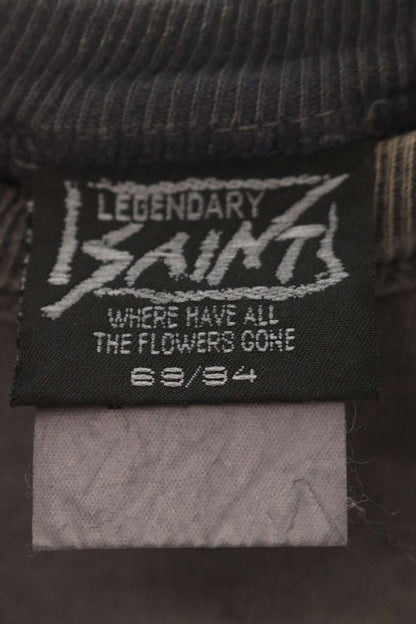 Saint Michael Vintage Print Crewneck Sweatshirt Black Size M