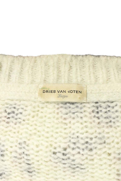 Dries Van Noten leopard Cardigan Green Size L