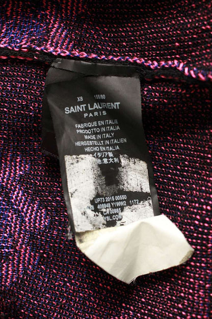 Saint Laurent Paris All-Over Print Cardigan Size XS