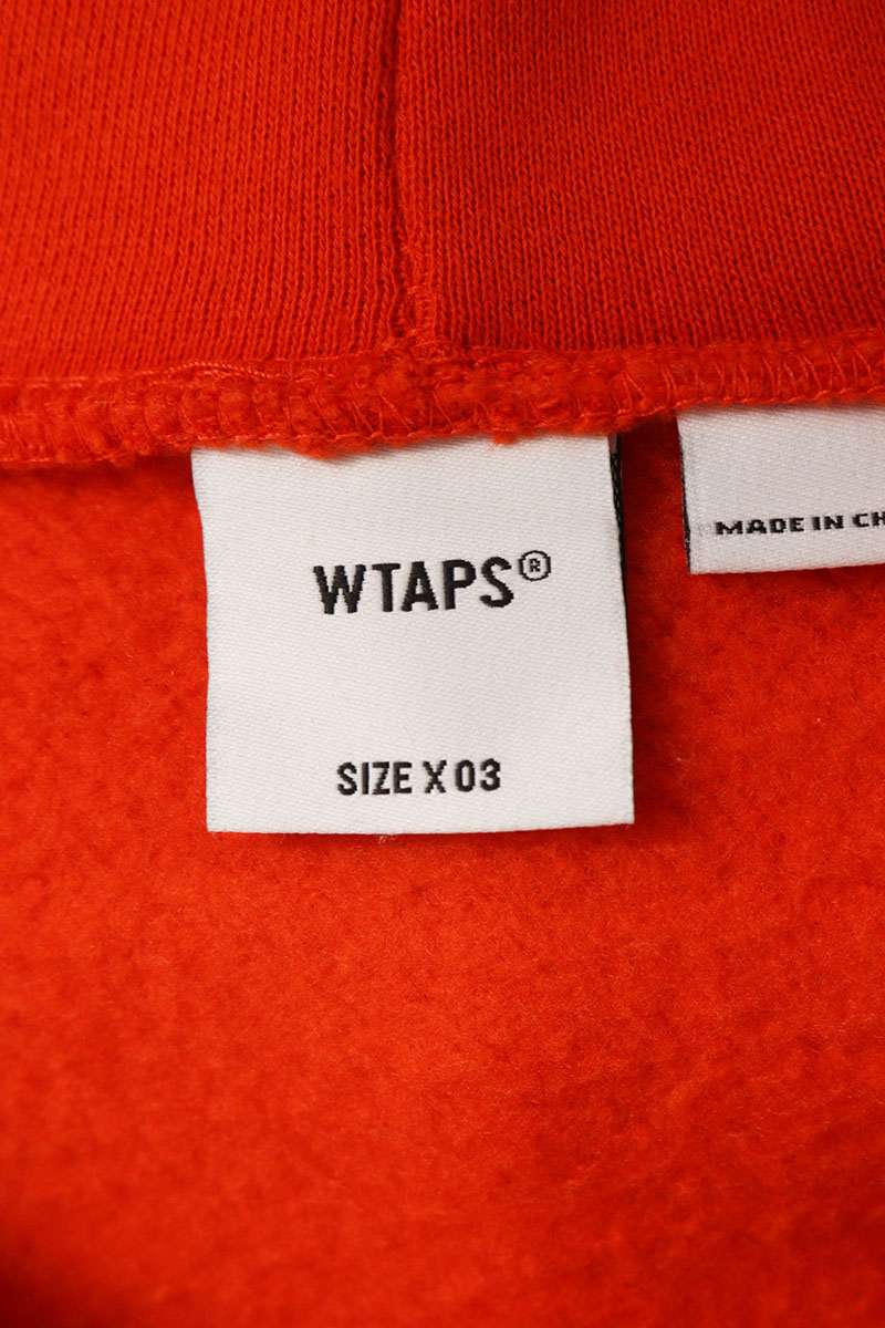 Vintage Wtaps Tops - WTAPS VANS Front Printed Pullover Hoodie Red Size 3 - Authentic Archive