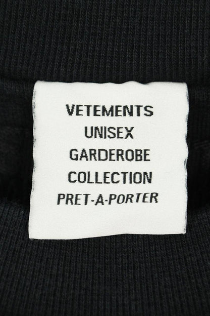 Vetements 23AW BLACK Sweatshirt Black Size XS