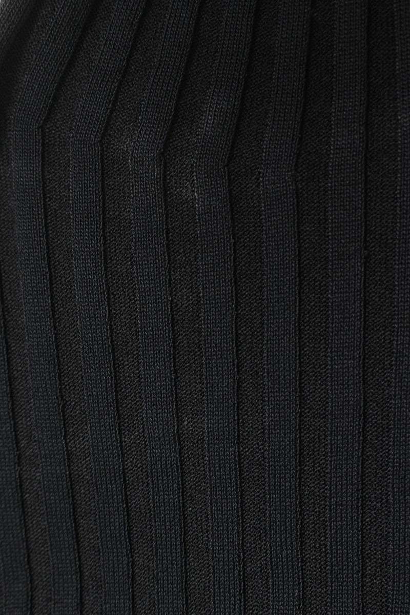 Valentino High Neck Knit Sweater Black Size M
