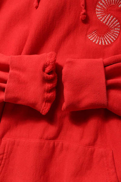 Supreme 20AW S Logo Hooded Sweatshirt S Red Size XL