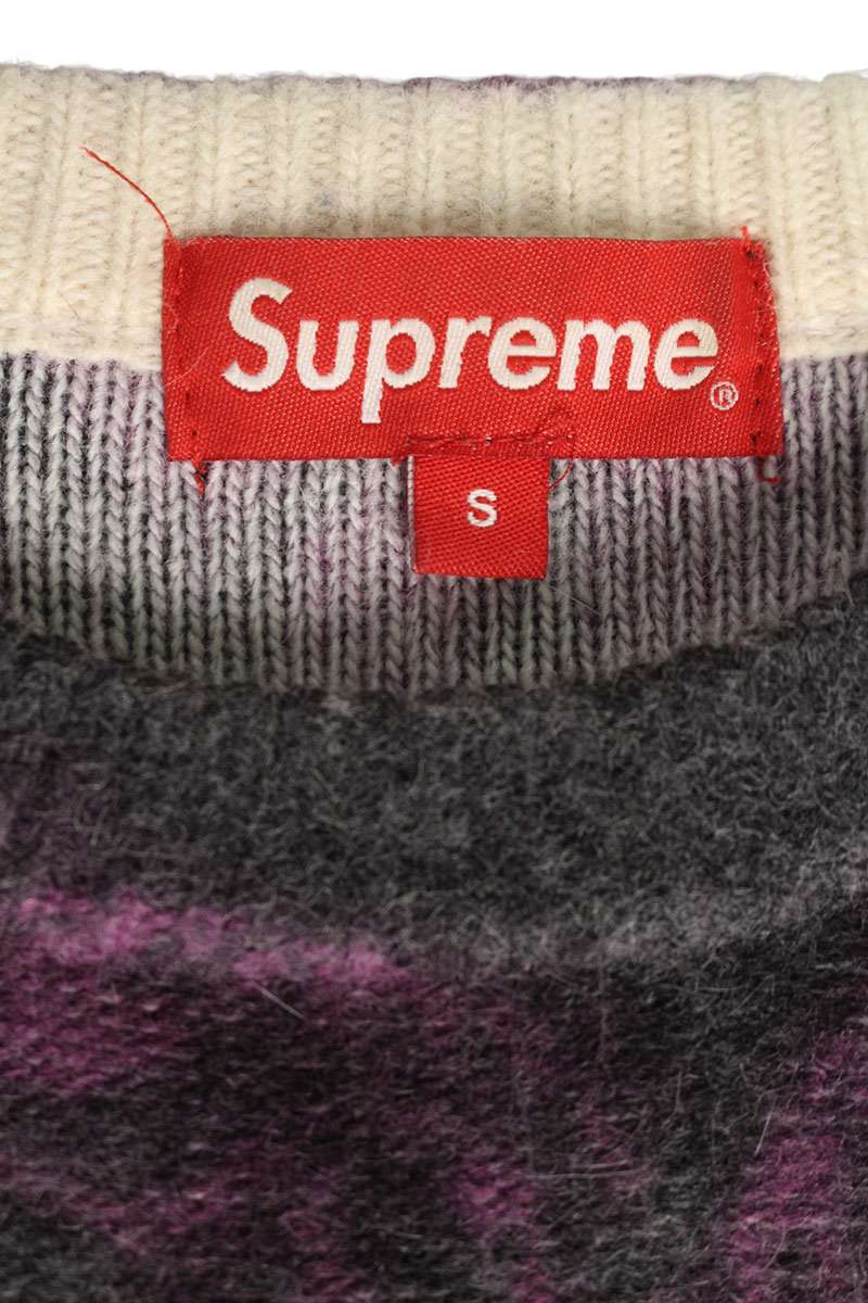 Supreme 21AW The Crow Sweater Purple Size S