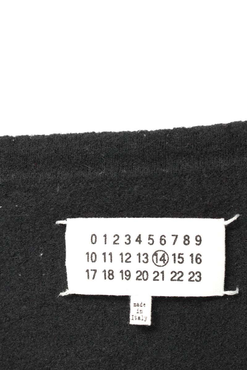 Vintage Maison Margiela Tops - Maison Margiela Leather Elbow Patch Knit Cardigan Size M - Authentic Archive