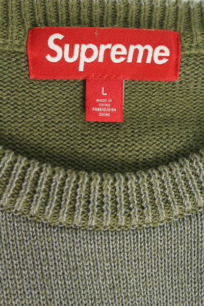 Supreme Reflective Sweater Green Size L