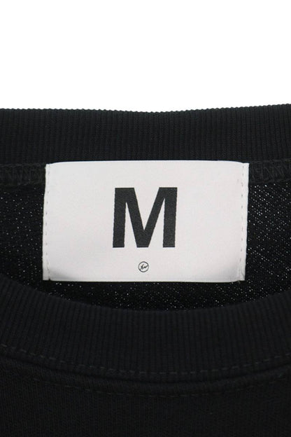 SEQUEL 24SS Logo Print Sweatshirt Black Size M